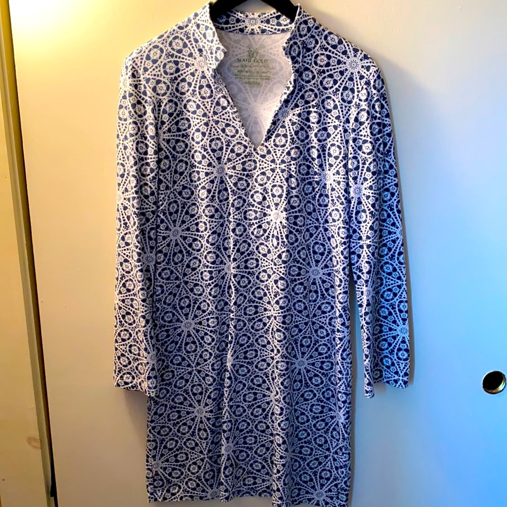 Mahi Gold women’s tunic dress size medium
